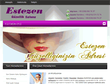 Tablet Screenshot of estezen.com